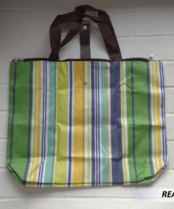 Bolso de Compras con Cierre Tipo Totebag