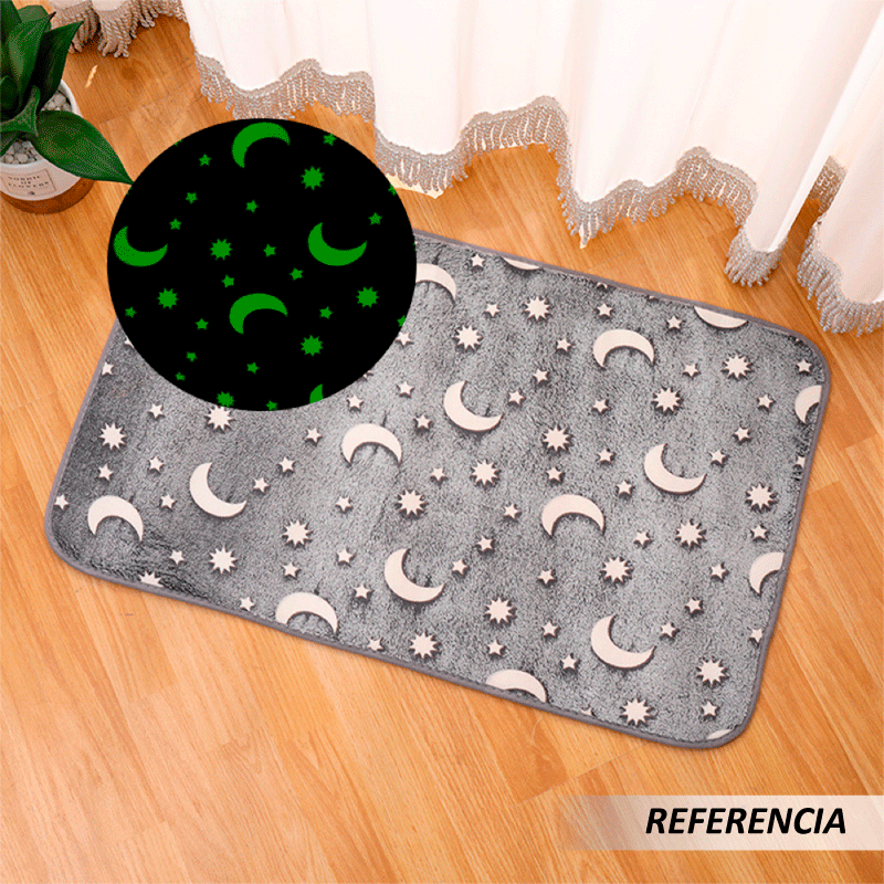 Alfombra antideslizante que brilla en la oscuridad - Imagen 5
