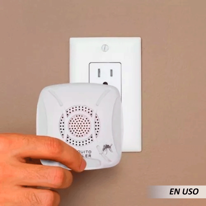 Repelente ahuyentador ultrasónico de mosquitos 220v - Imagen 5