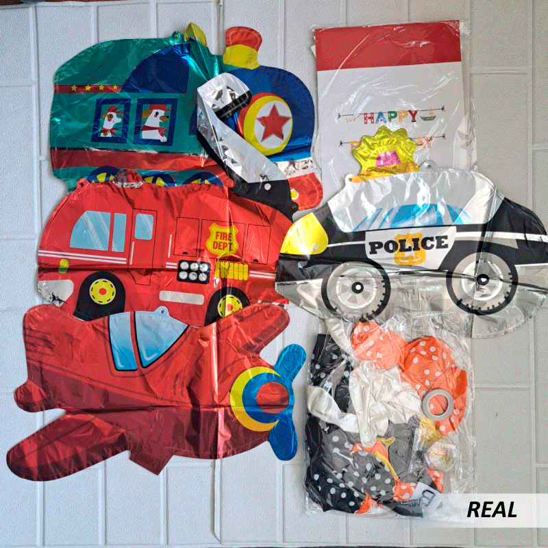 Decoración de fiesta de niños de automóvil - Imagen 4