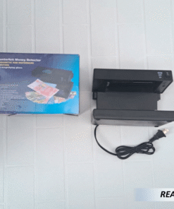 Detector de billetes falsos con luz UV