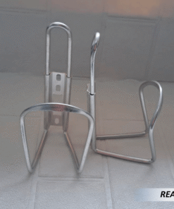 Soporte de botella de agua metálico para bici